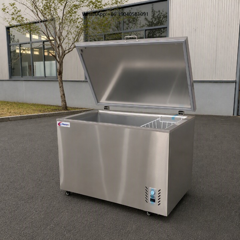 Commercial Chest Freezer - Lemari Pendingin Horizontal Komersial Supermarket Bahan