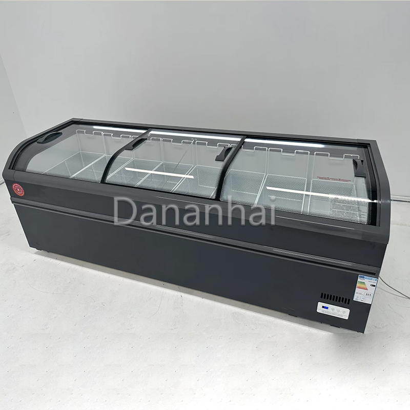 Commercial Chest Freezer - Lemari Pendingin Komersial Model Pulau untuk