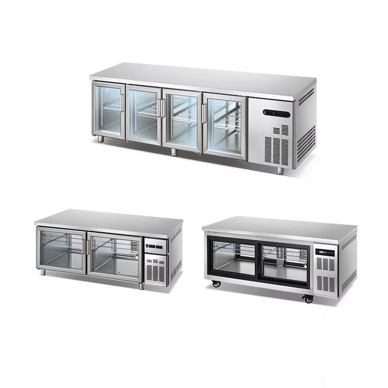 Commercial Kitchen Worktops - Kulkas Freezer Komersial Pendinginan Cepat Hemat