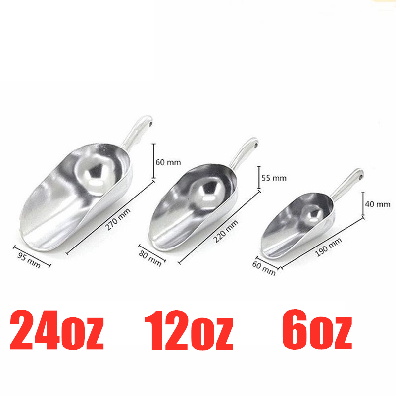 6Oz/12Oz/24Oz Aluminium Sendok - Commercial Kitchen And Bar ulasan dan harga