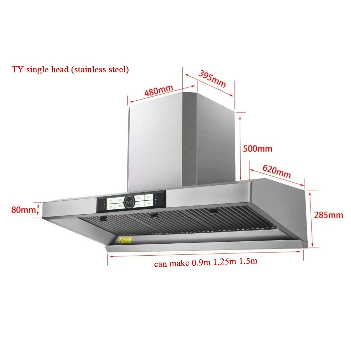 Penghisap Asap Komersial untuk - Commercial Kitchen Hoods ulasan dan harga