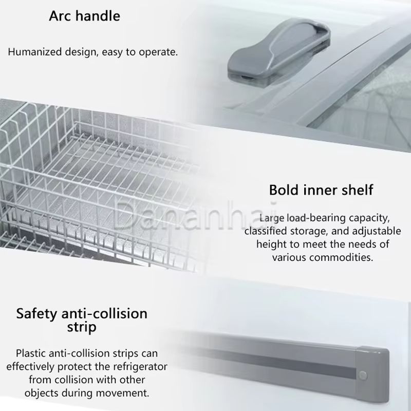 Lemari Pendingin Komersial Mod - Commercial Chest Freezer ulasan dan harga