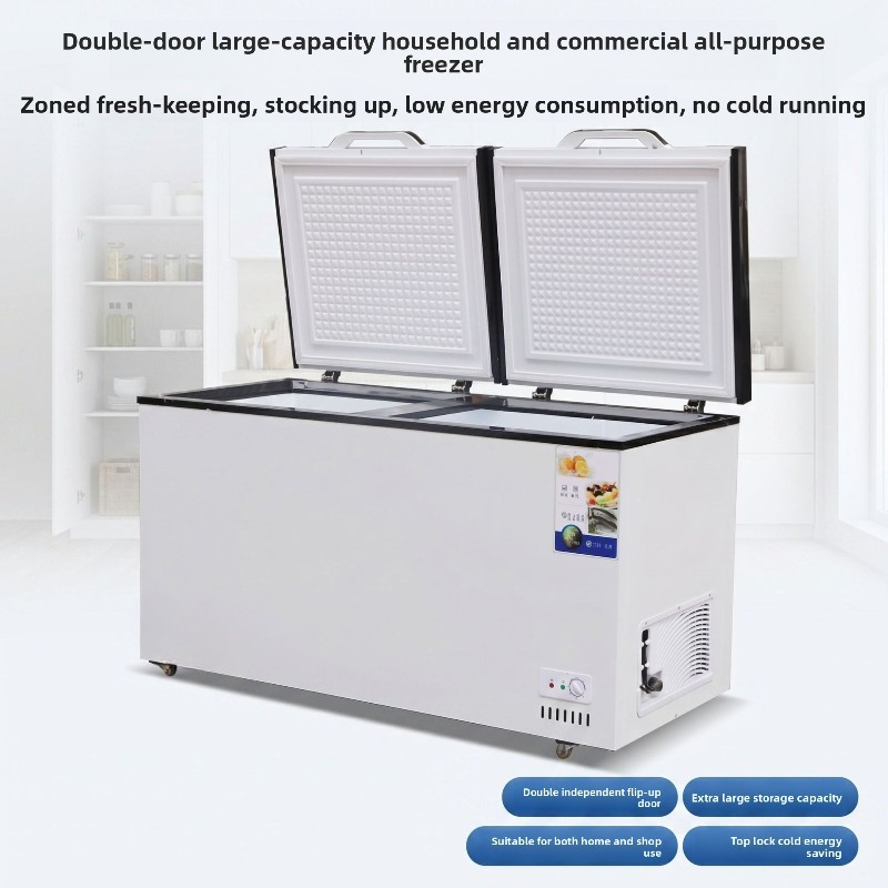 Lemari Pendingin Komersial Kap - Commercial Chest Freezer ulasan dan harga