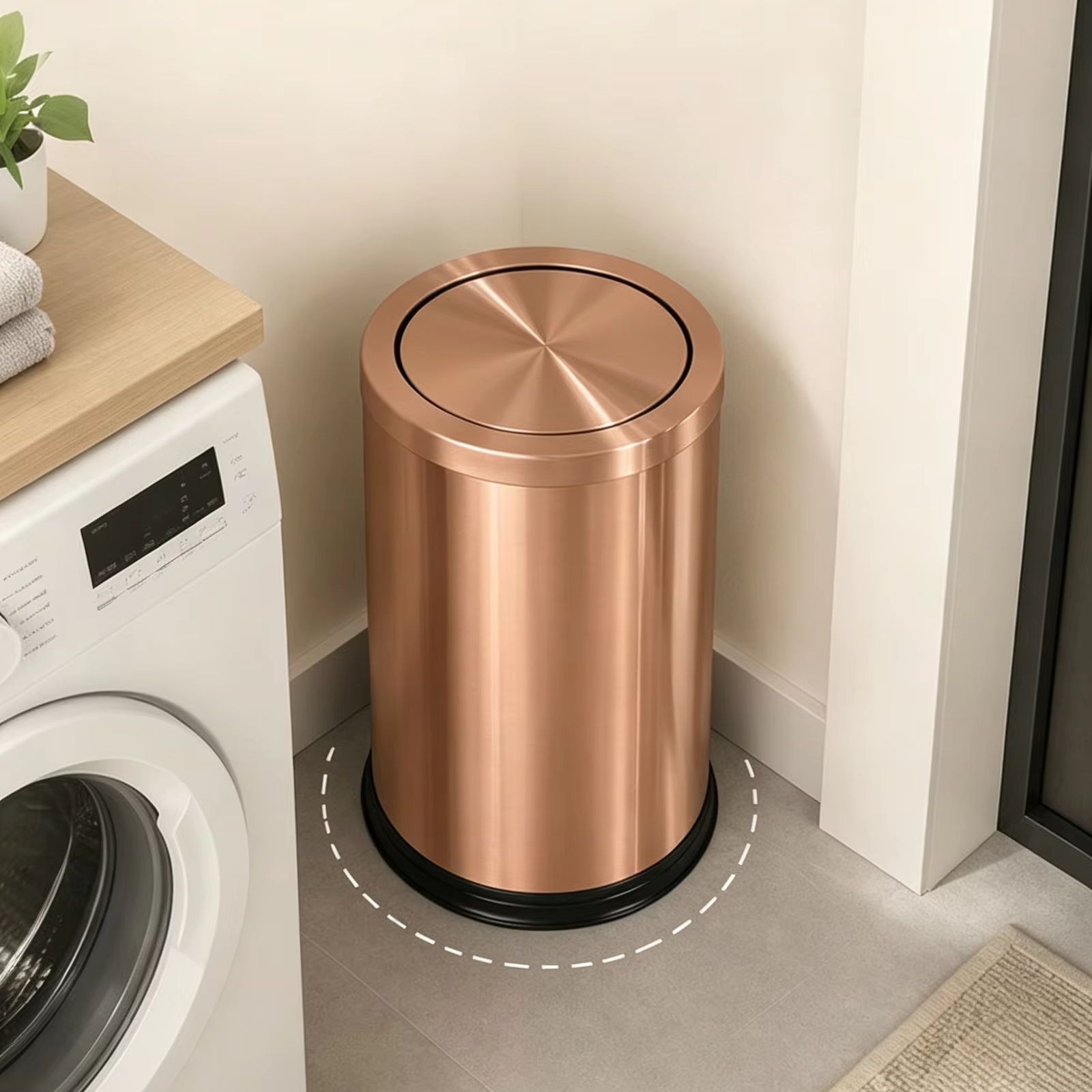Tempat Sampah Baja Tahan Karat - Commercial Kitchen Bin ulasan dan harga