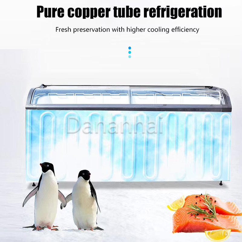 Lemari Pendingin Komersial den - Commercial Chest Freezer ulasan dan harga