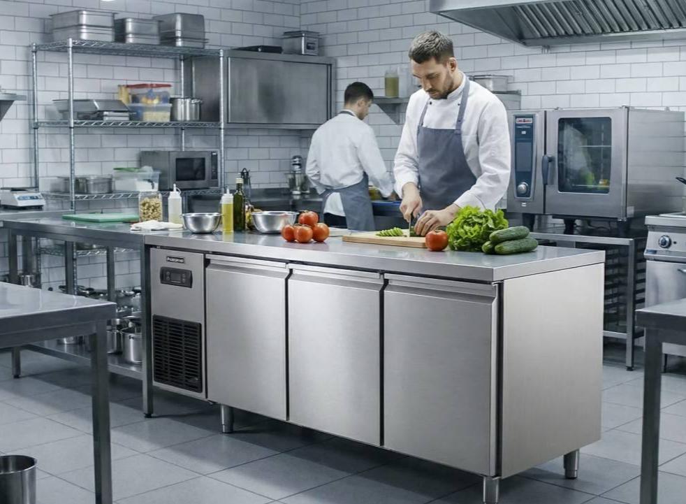 Meja Kerja Dapur Komersial Baj - Commercial Kitchen Worktops ulasan dan harga