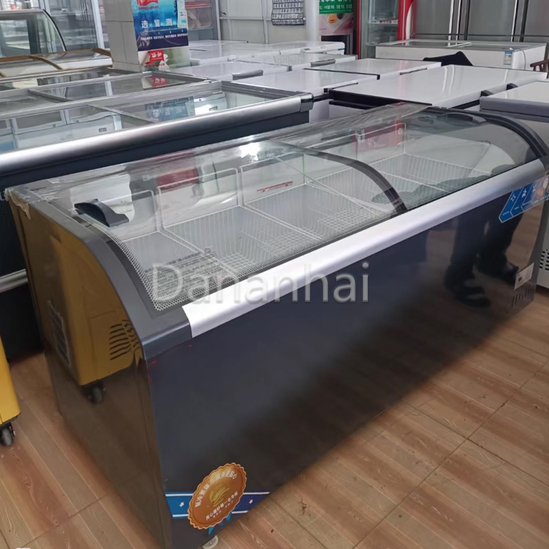 Lemari Pendingin Model Pulau u - Commercial Chest Freezer ulasan dan harga
