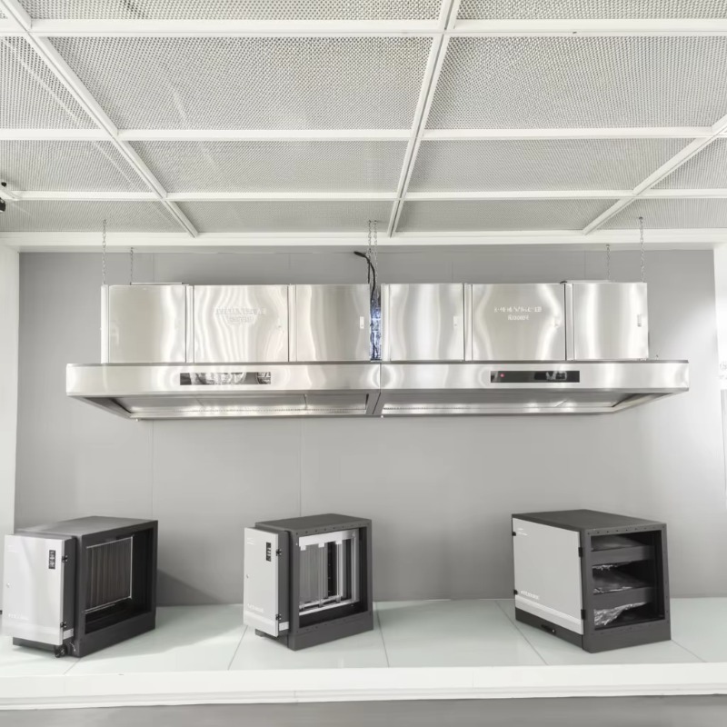 Penghisap Asap Dapur Komersial - Commercial Kitchen Hoods ulasan dan harga