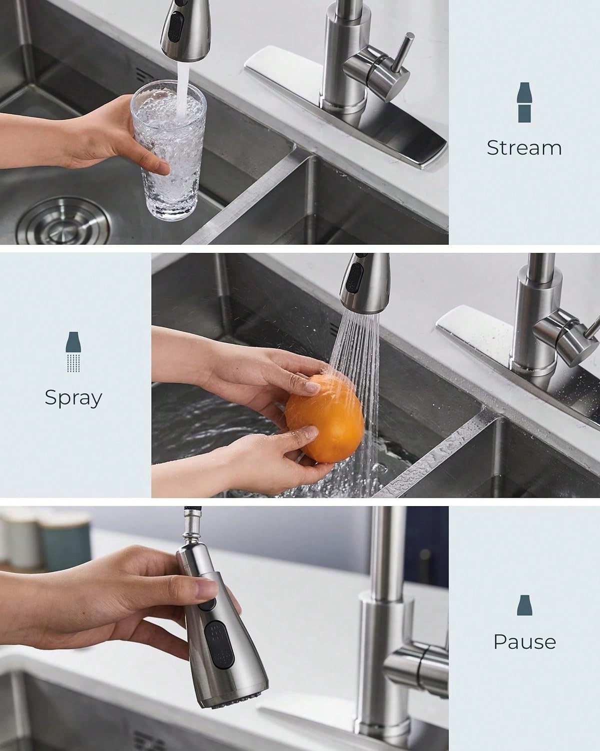 Kran Dapur dengan Semprotan ya - Commercial Kitchen And Bar ulasan dan harga
